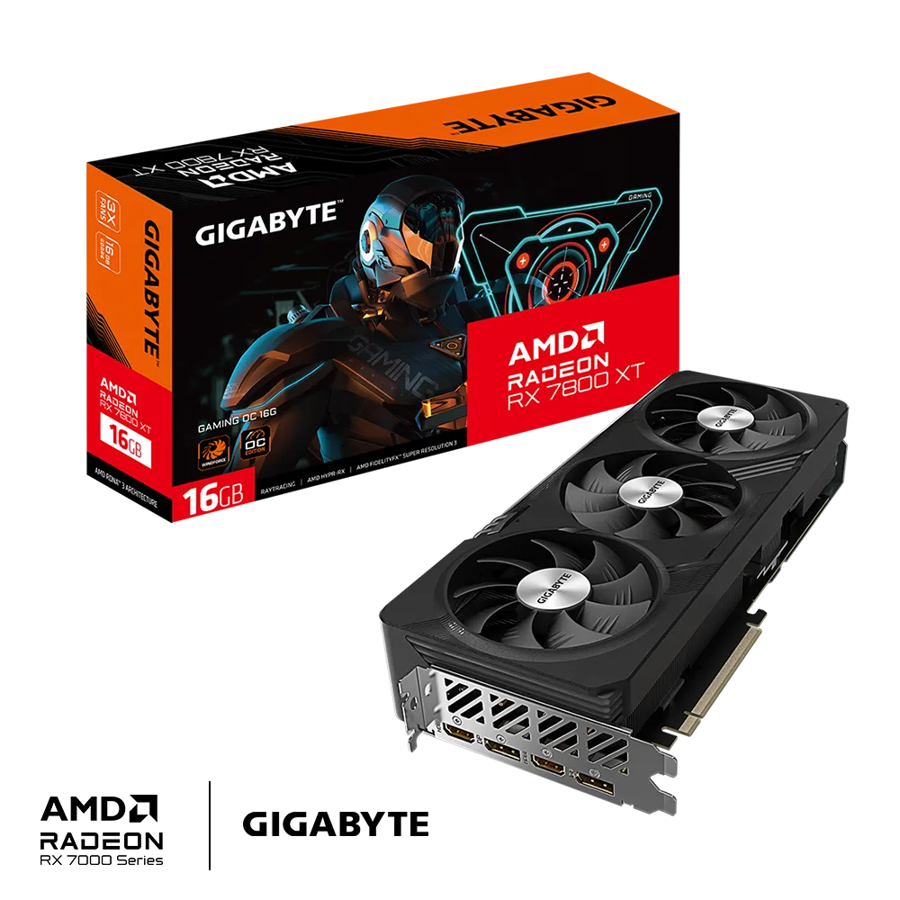 GIGABYTE RADEON RX 7800 XT GAMING OC 16G