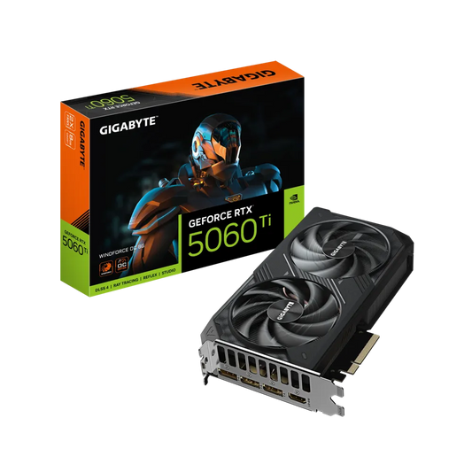 GIGABYTE GEFORCE RTX 5060 TI WINDFORCE 2X OC 8G