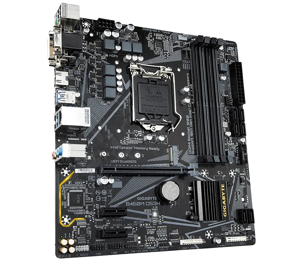 GIGABYTE B460M DS3H