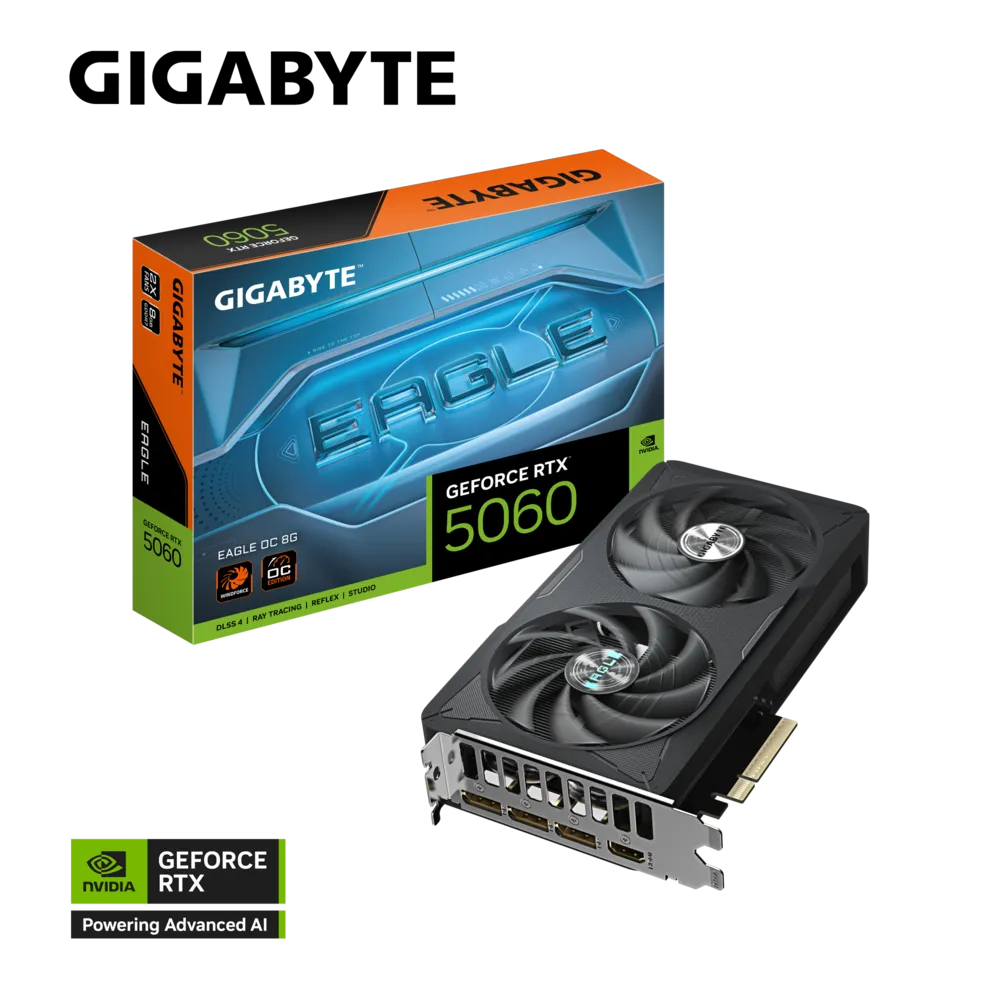 GIGABYTE GEFORCE RTX 5060 EAGLE OC 8GD