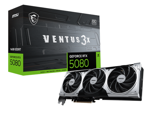MSI VENTUS 3X GEFORCE RTX 5080 OC 16GB