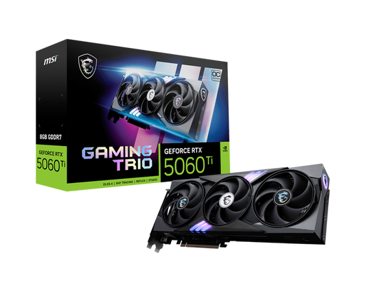 MSI GAMING TRIO GEFORCE RTX 5060 TI 8GB