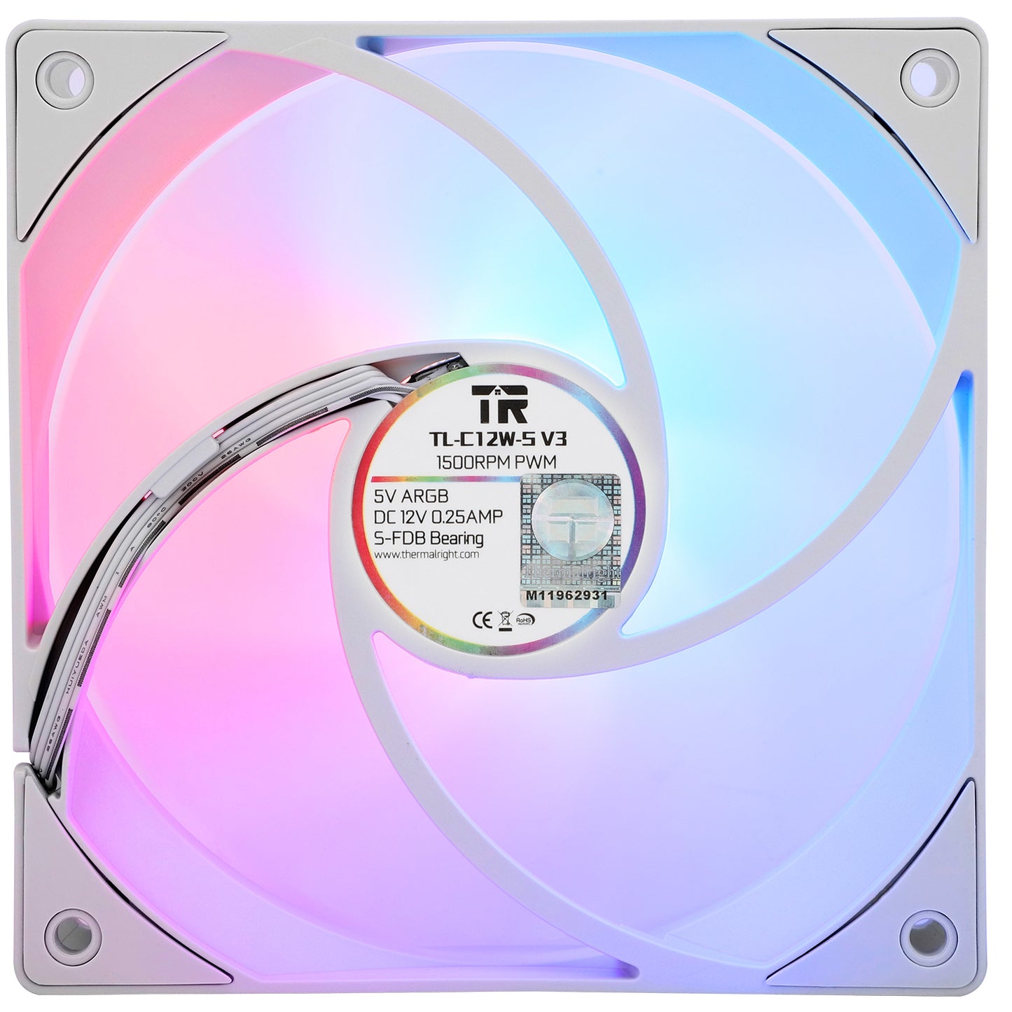THERMALRIGHT TL-C12W-S V3 3 FAN KIT RGB