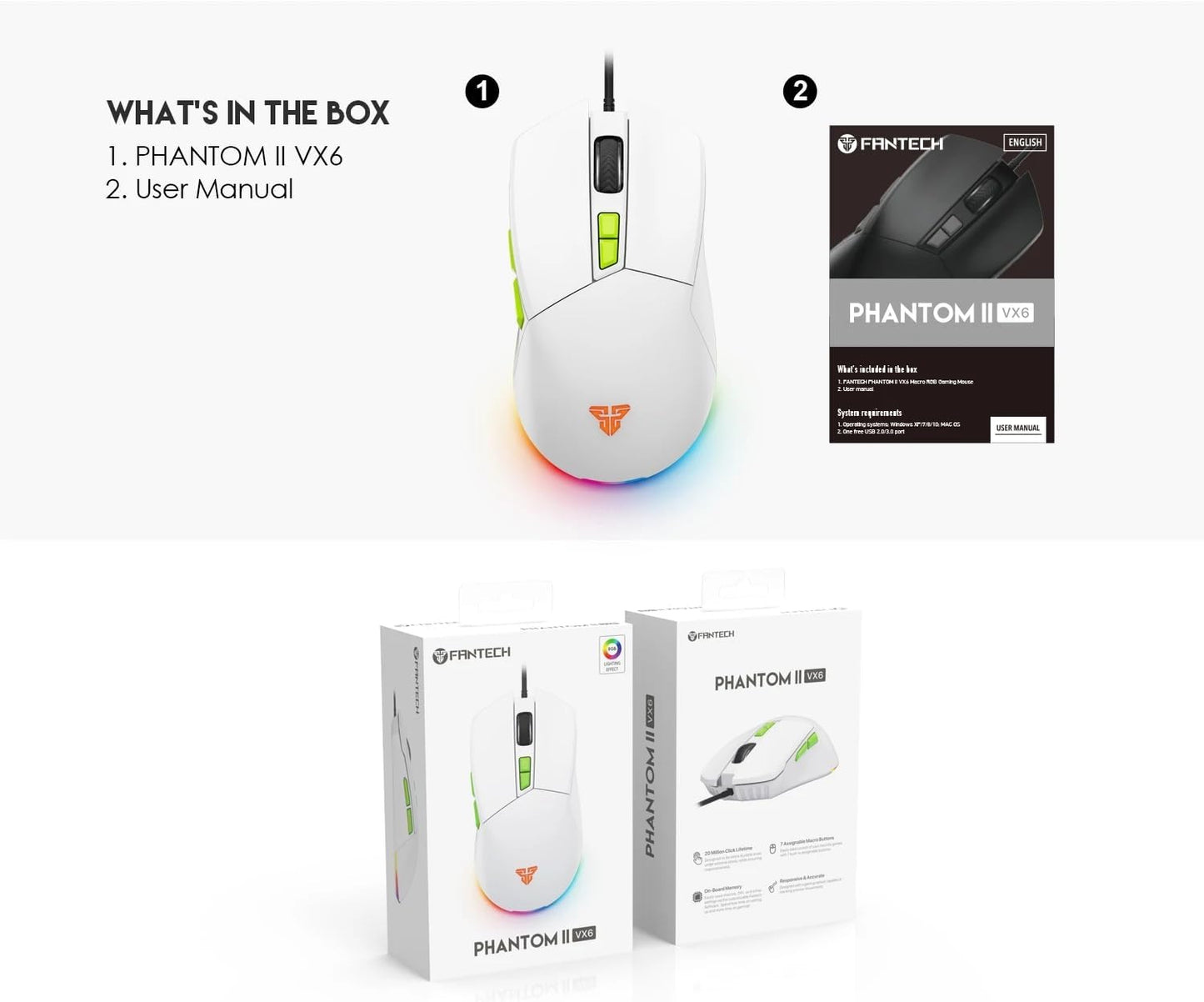 FANTECH VX6 PHANTOM II