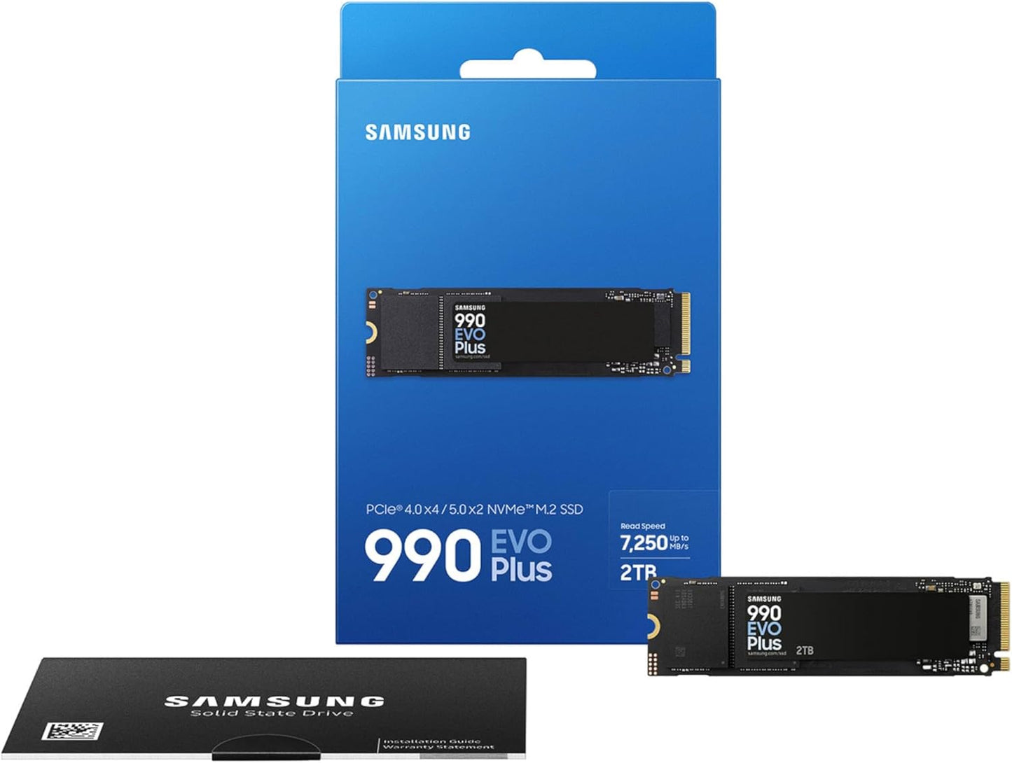 SAMSUNG 990 EVO M.2 SSD 7250MB