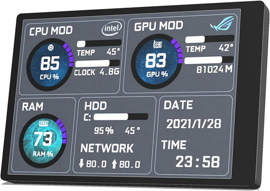 PANEL DE RENDIMIENTO IPS DE 5 PULGADAS