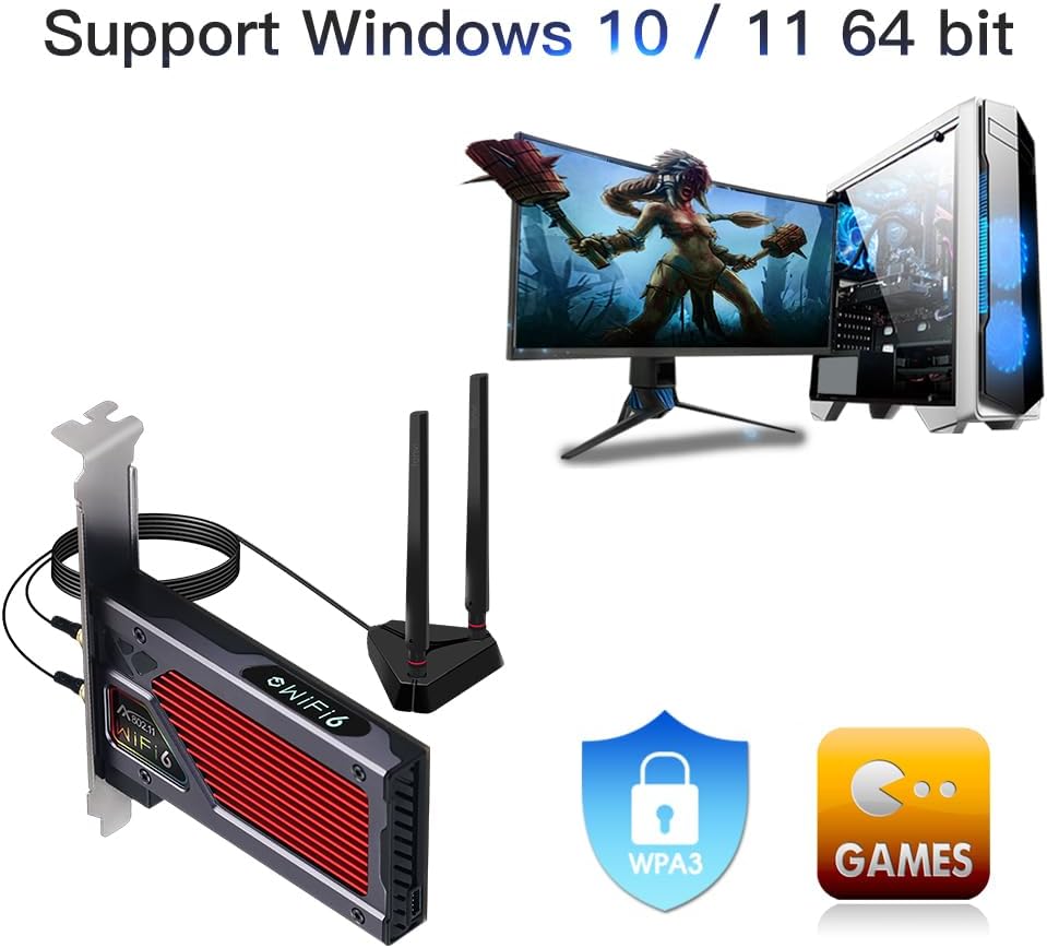 FENVI AX210 WIFI 6E PCI-E