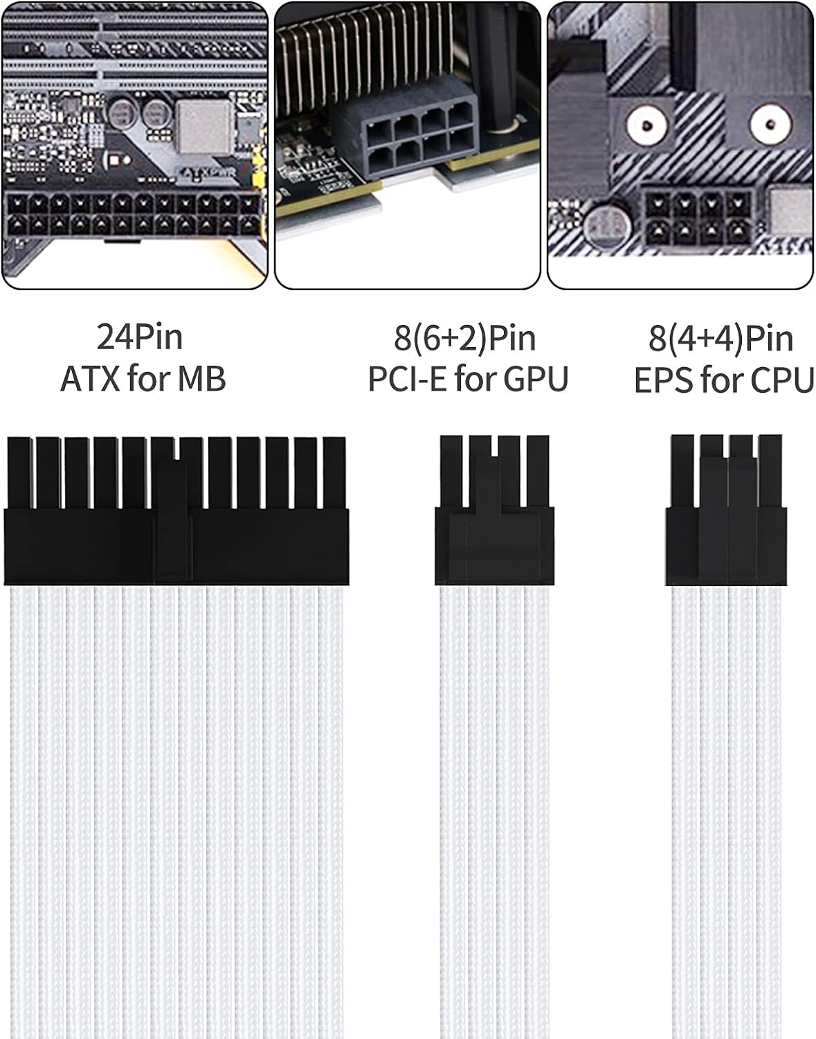 KIT DE CABLES DE EXTENSIÓN PSU COOCAT