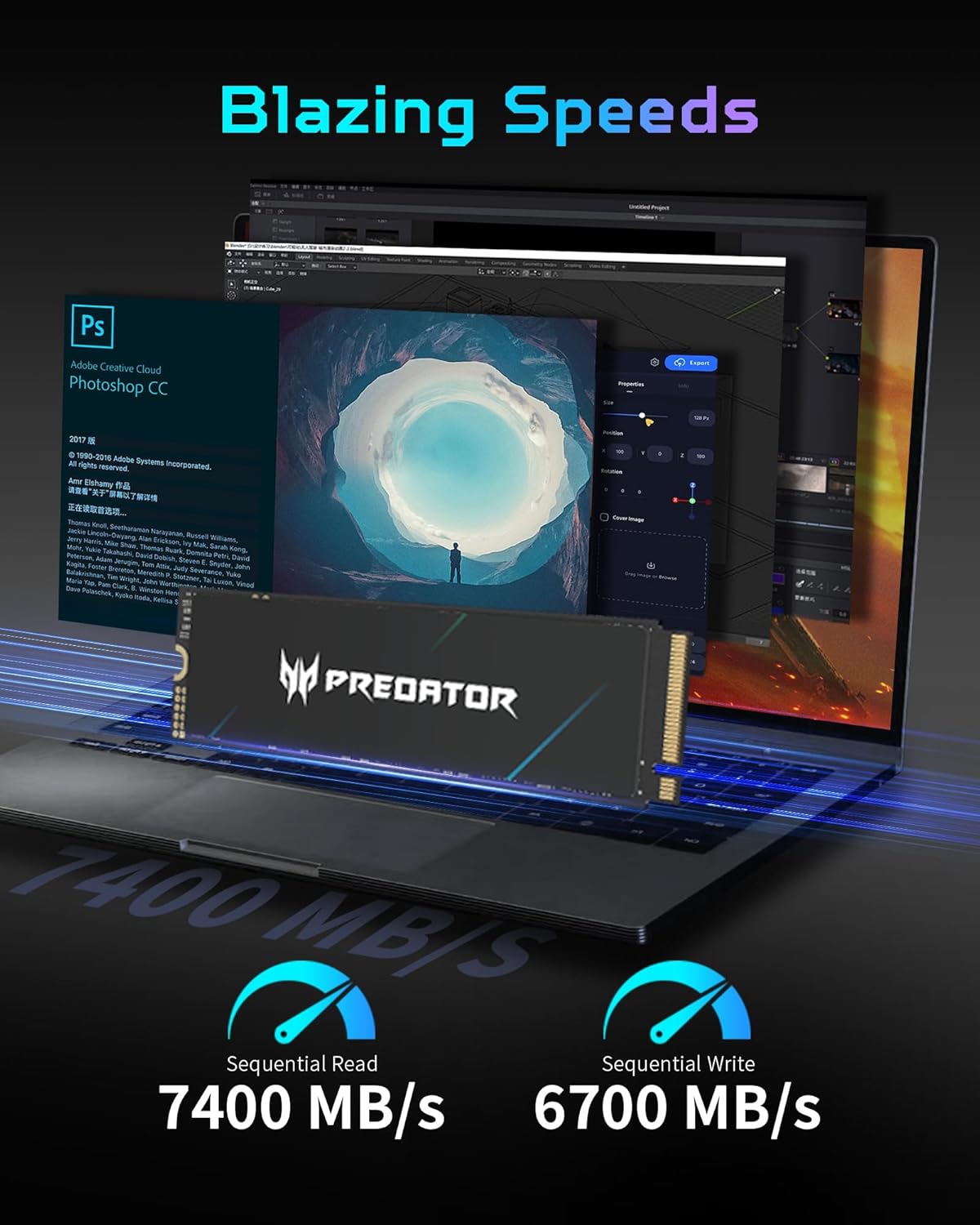 ACER PREDATOR GM7000 M.2 SSD G4