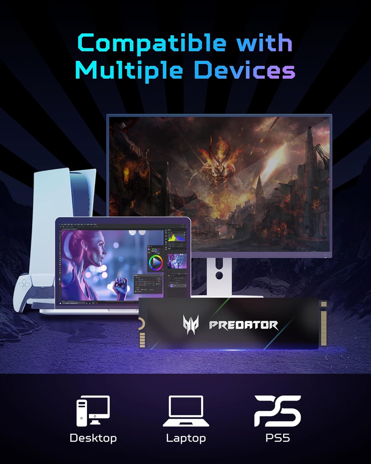 ACER PREDATOR GM7000 M.2 SSD G4