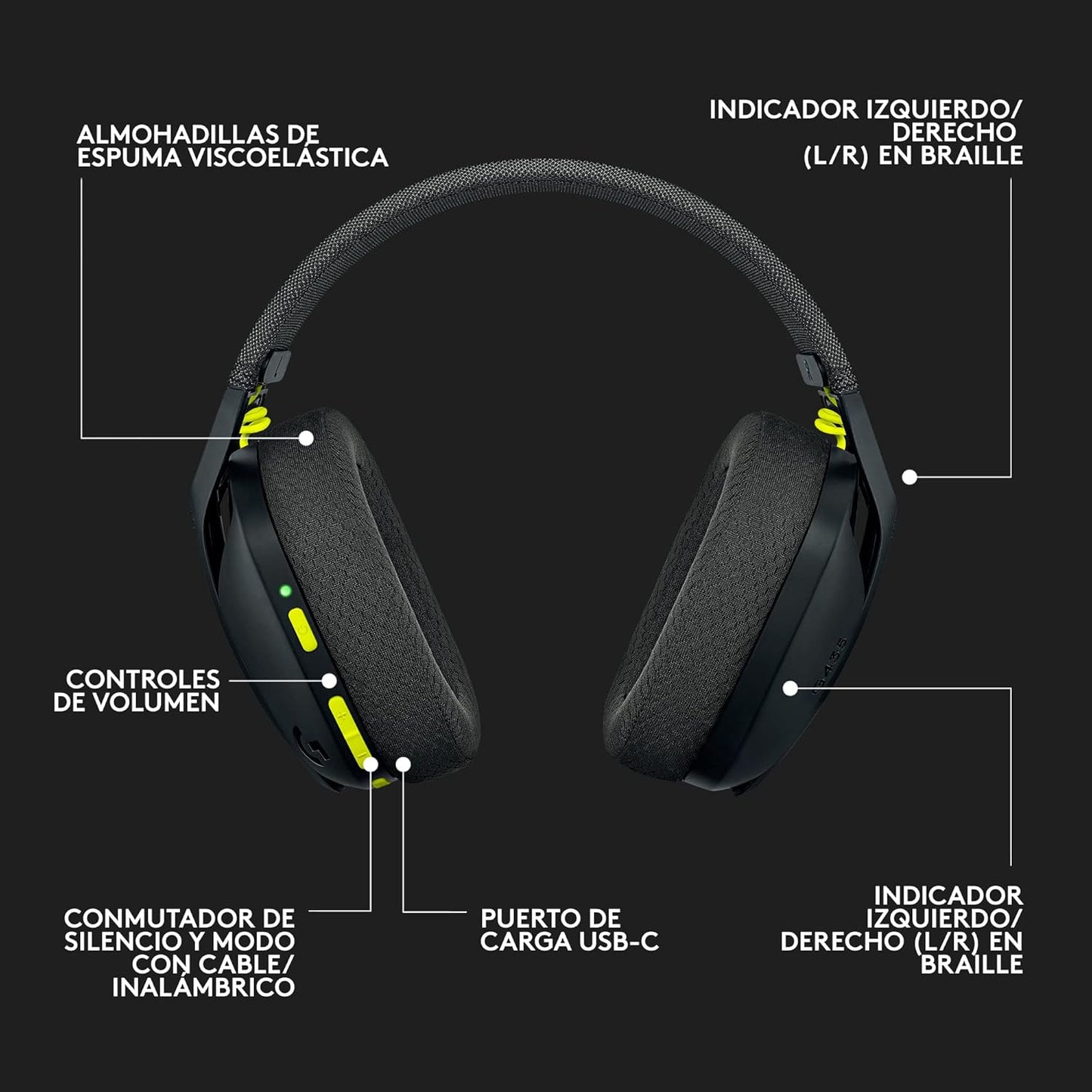 LOGITECH G435 LIGHTSPEED