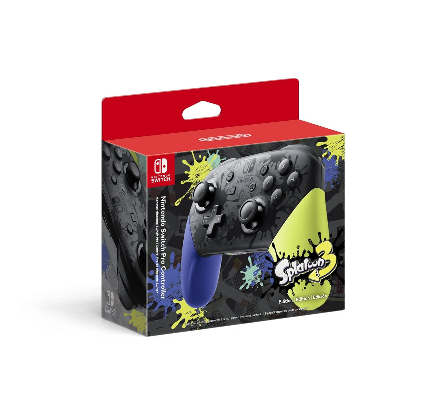 SPLATOON 3 PRO CONTROLLER NINTENDO SWITCH