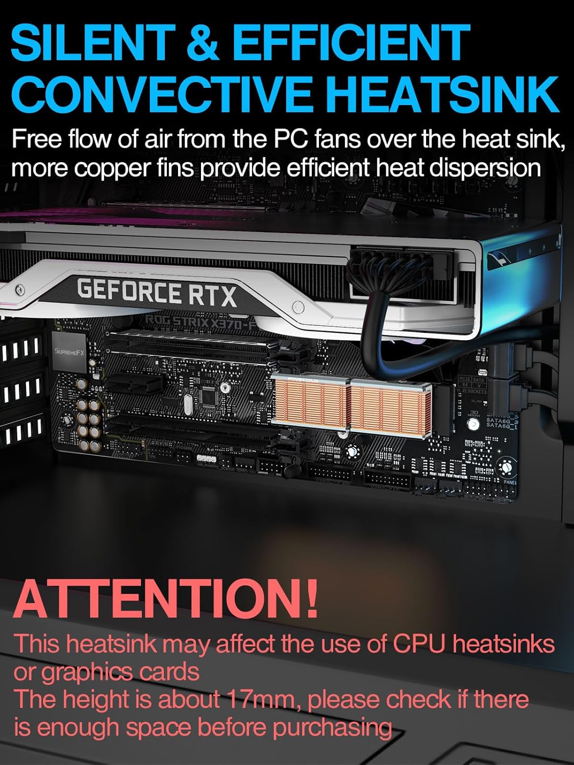 DISIPADOR JEYI M.2 2280 Q80 HEAT SINK