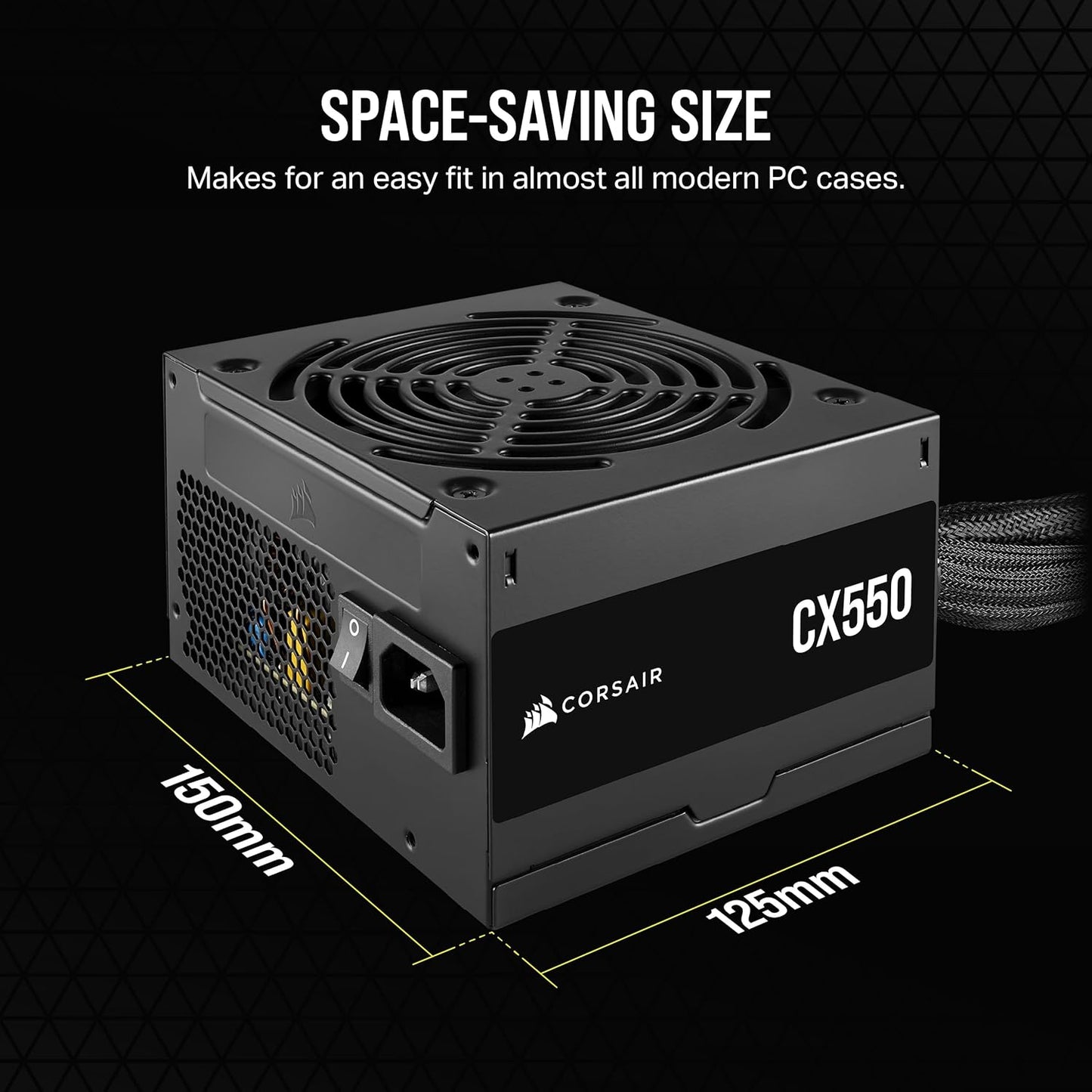 CORSAIR CX550 80 PLUS BRONZE