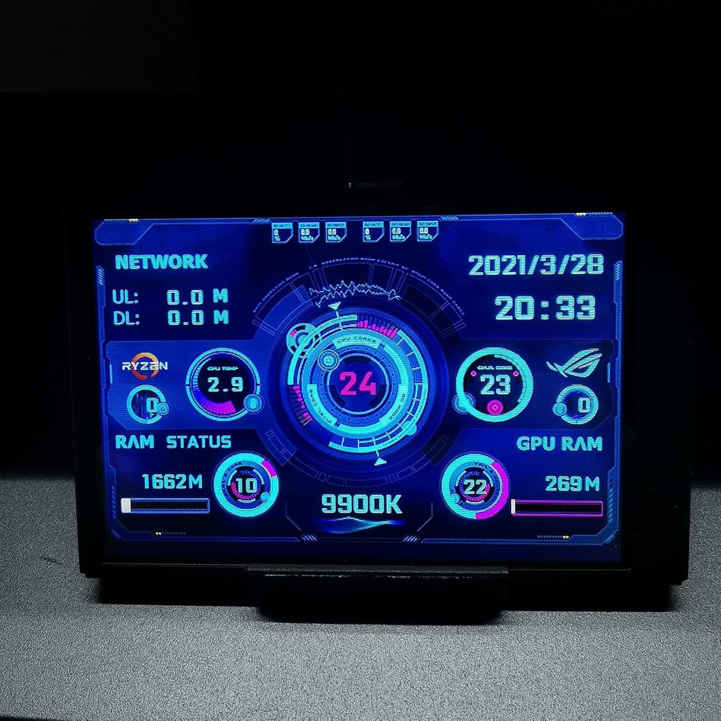PANEL DE RENDIMIENTO IPS DE 5 PULGADAS