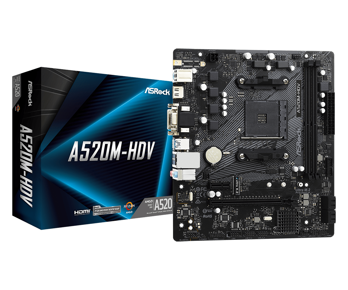 ASROCK A520M-HDV