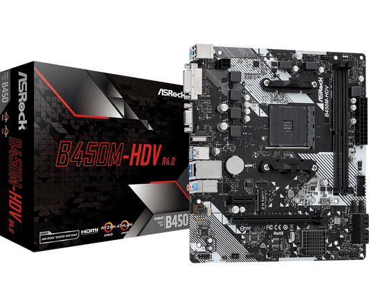ASROCK B450M-HDV R4.0