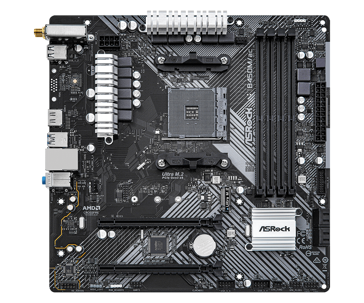 ASROCK B450M/AC R2.0