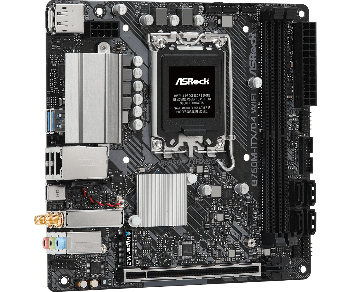 ASROCK B760M-ITX/D4 WIFI