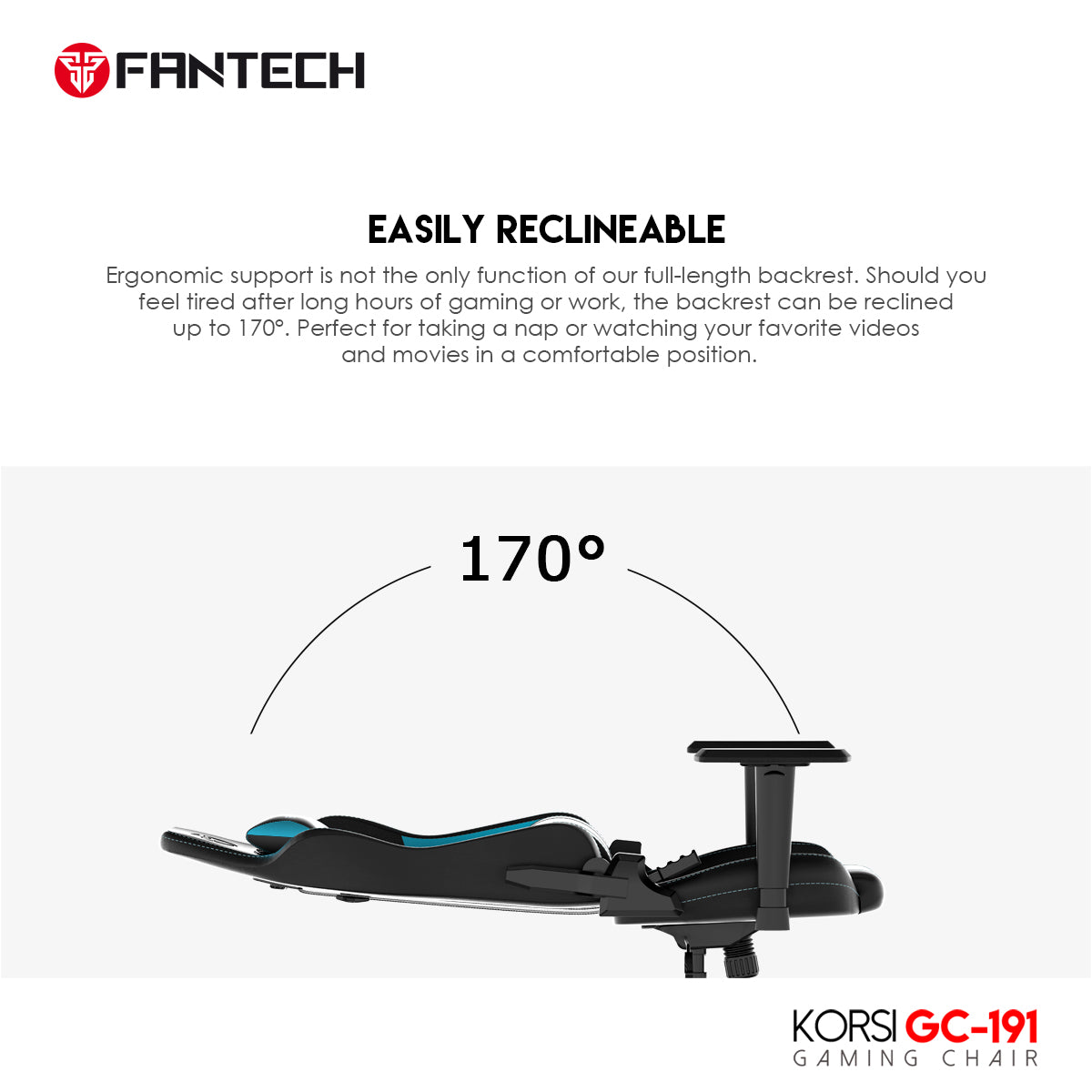 FANTECH KORSI GC-191 AZUL