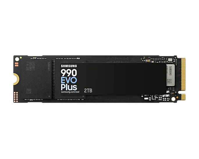 SAMSUNG 990 EVO M.2 SSD 7250MB