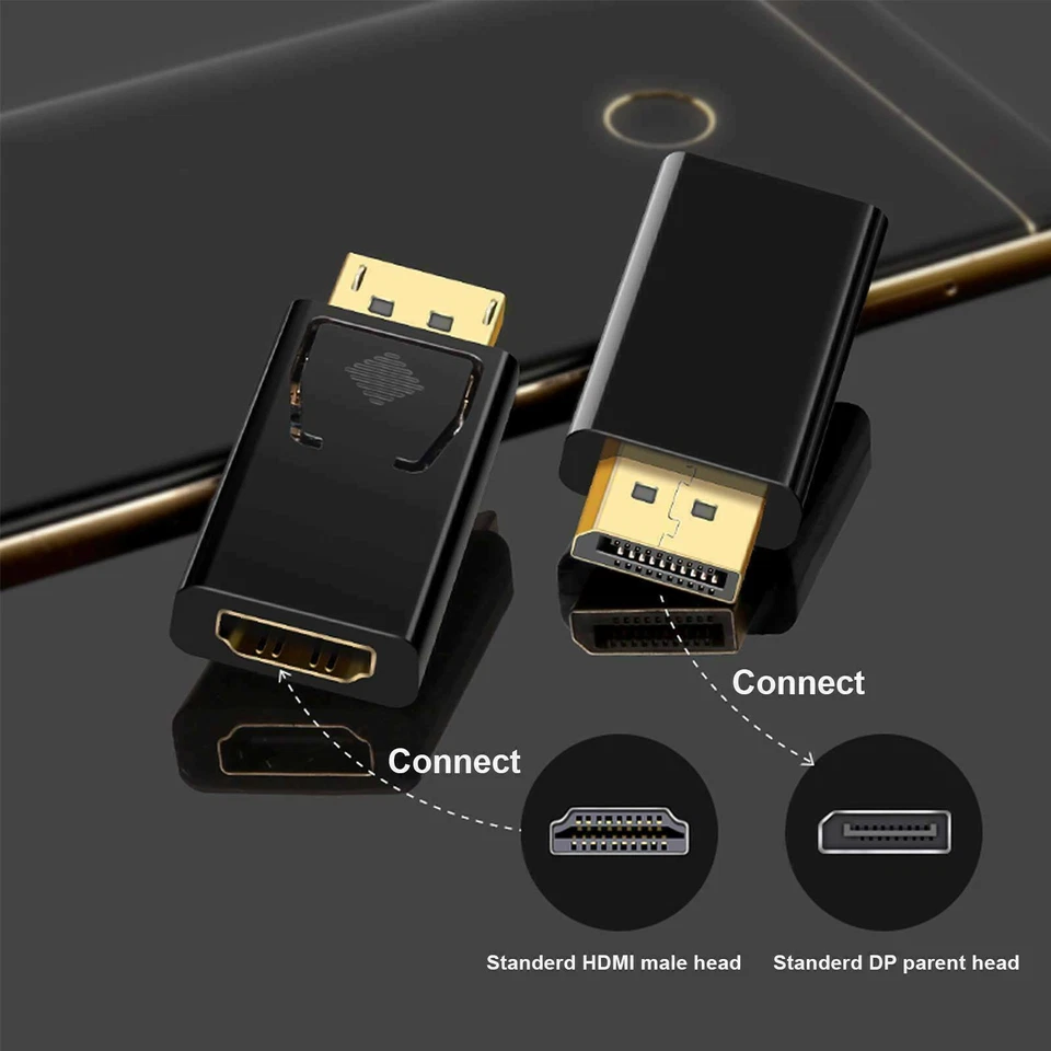 ADAPTADOR DISPLAYPORT A HDMI