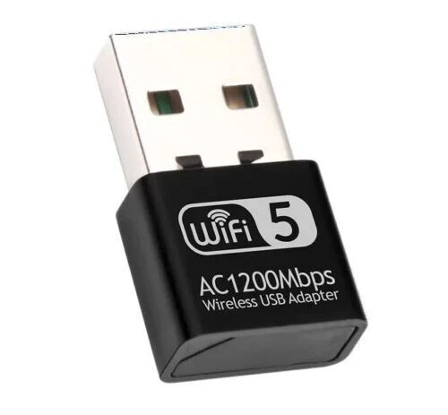ADAPTADOR WIFI USB INALÁMBRICO AC1200Mbps