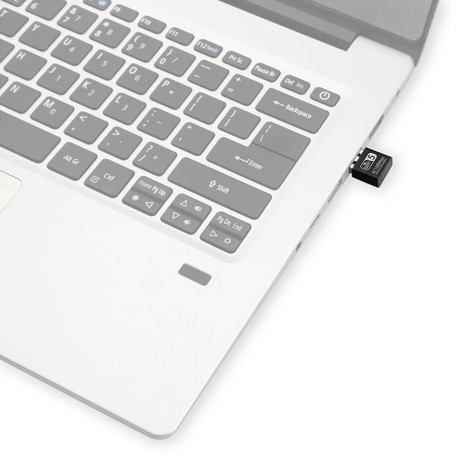 ADAPTADOR WIFI USB INALÁMBRICO AC1200Mbps
