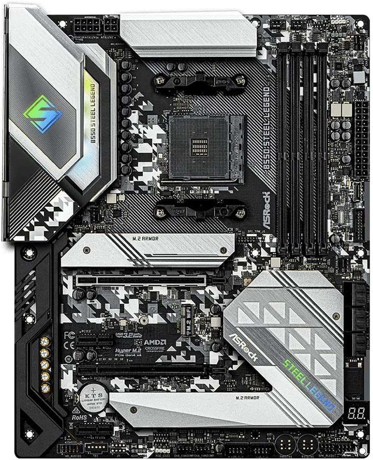 MB. ASROCK B550 STEEL LEGEND