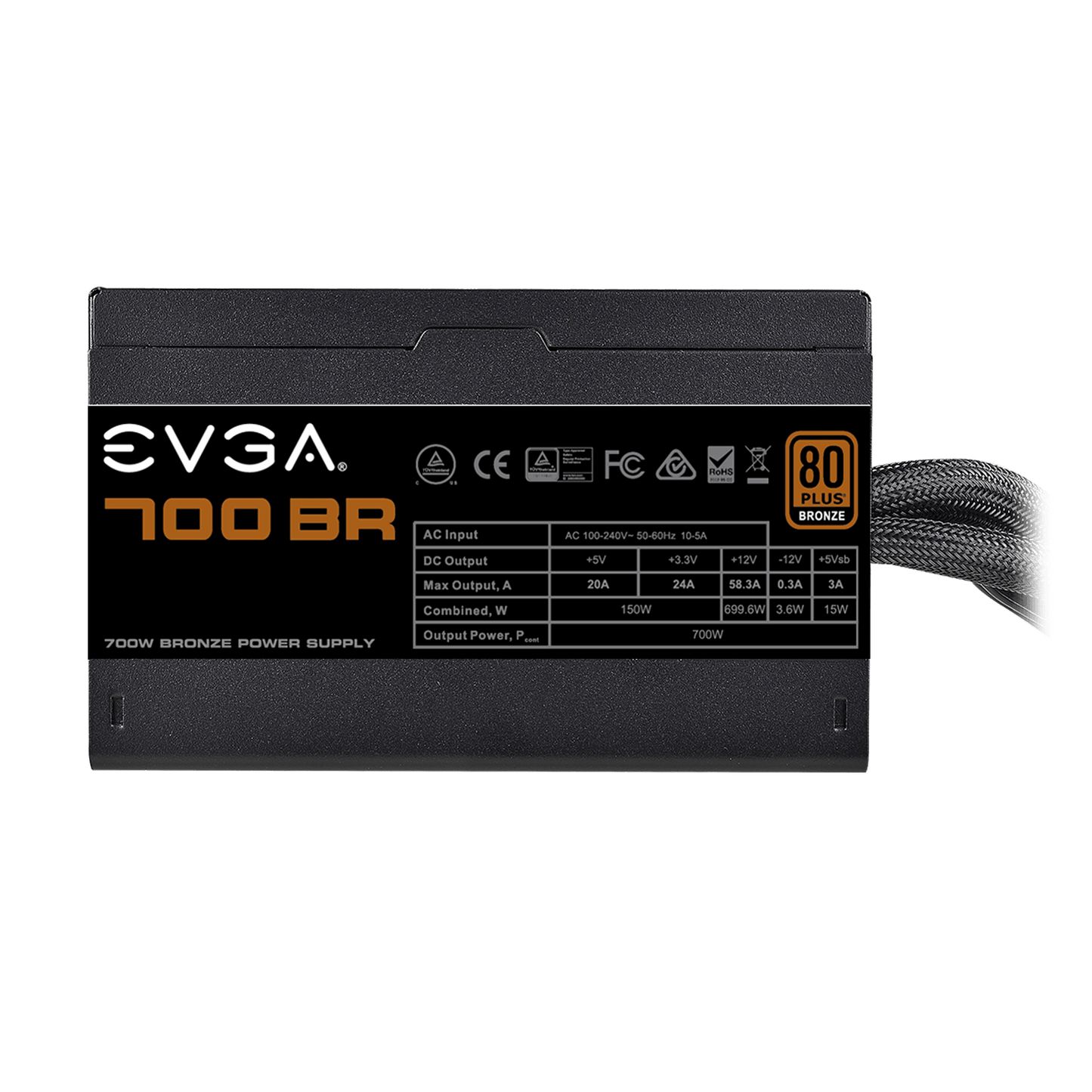 EVGA 700W BR 80+ Bronce