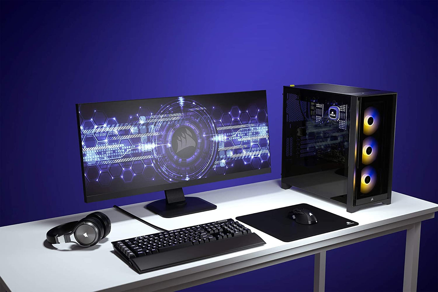 CASE CORSAIR iCUE-4000X RGB