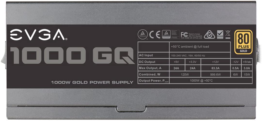 EVGA 1000W 80+ GOLD Modular