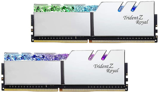 DDR4 G.SKILL Trident Z Royal Silver 16 GB 8*2 3600