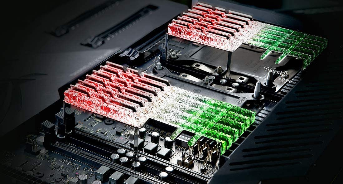 DDR4 G.SKILL Trident Z Royal Silver 16 GB 8*2 3600
