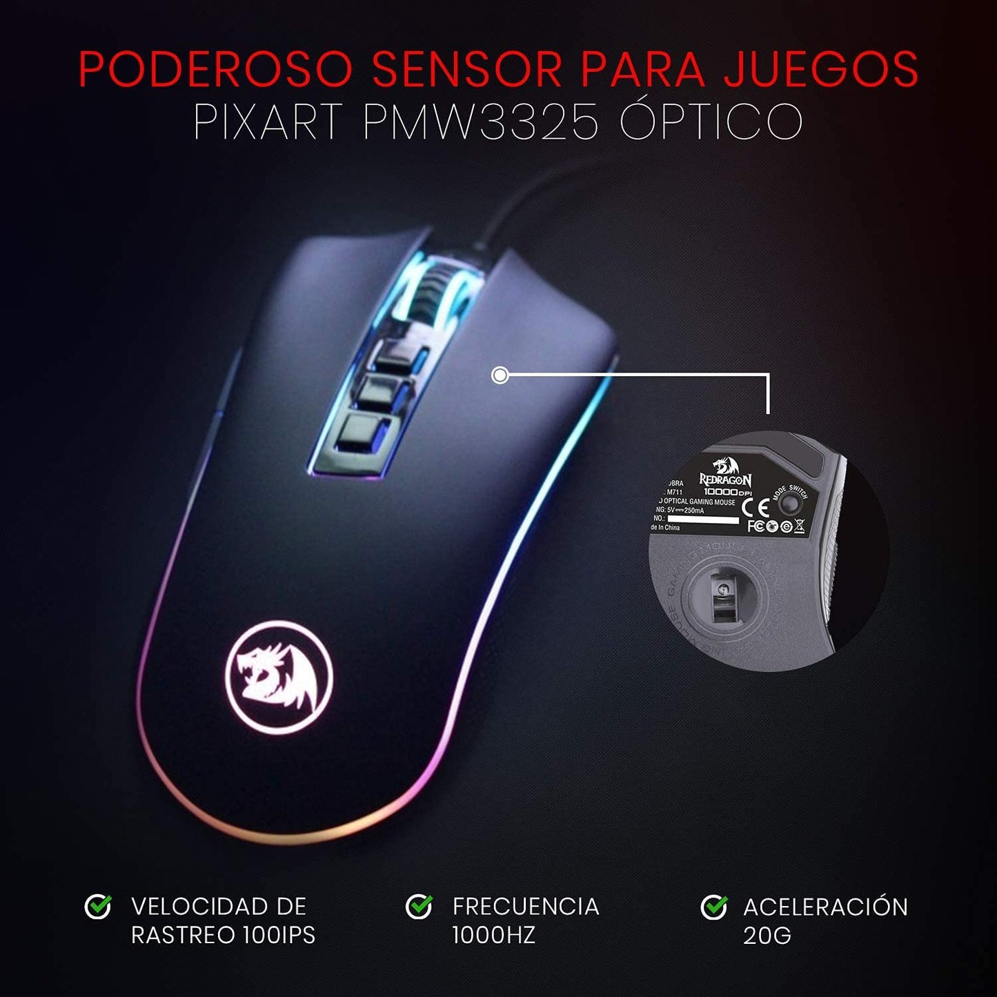 REDRAGON M711 COBRA