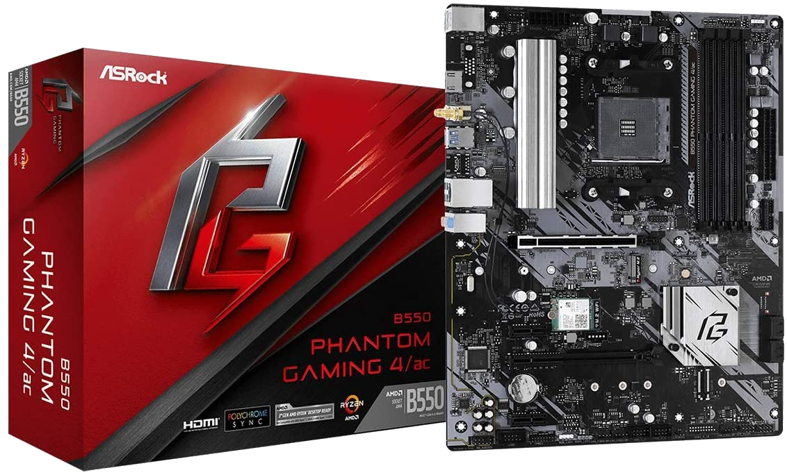 ASROCK PHANTOM GAMING 4 B550