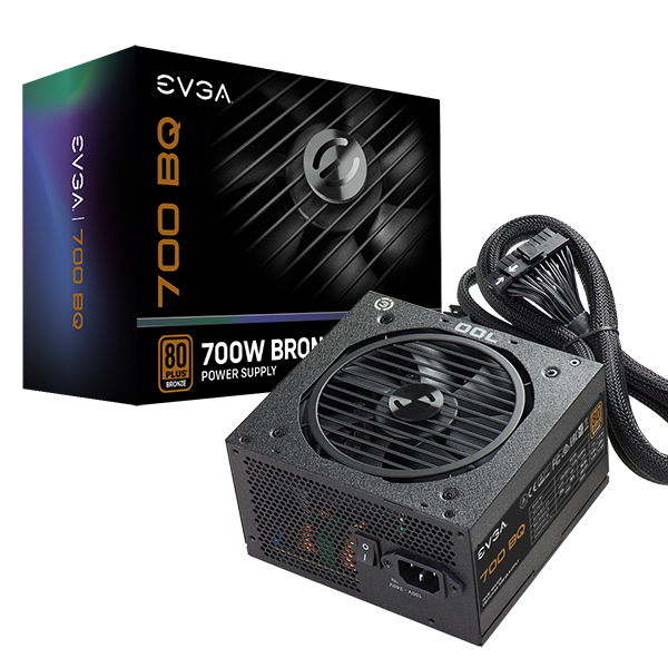POWER SUPPLY EVGA 700 W 80+ Bronce