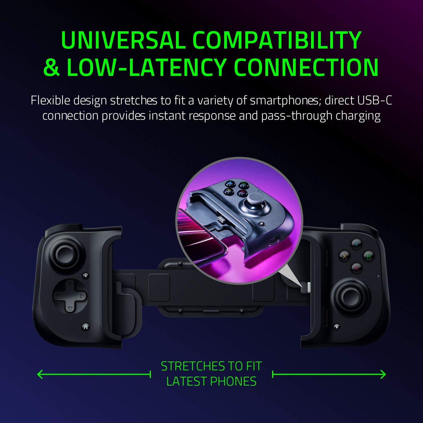 Mando Para Smartphone Razer Kishi