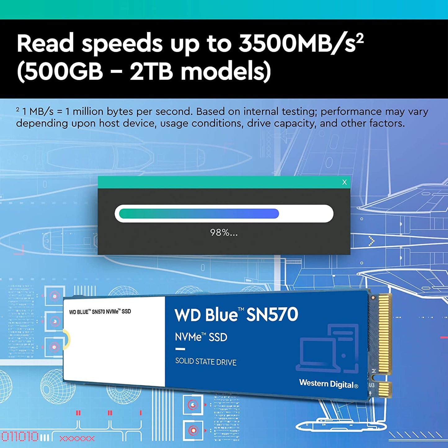 DISCO DURO M.2 WESTERN DIGITAL SN570