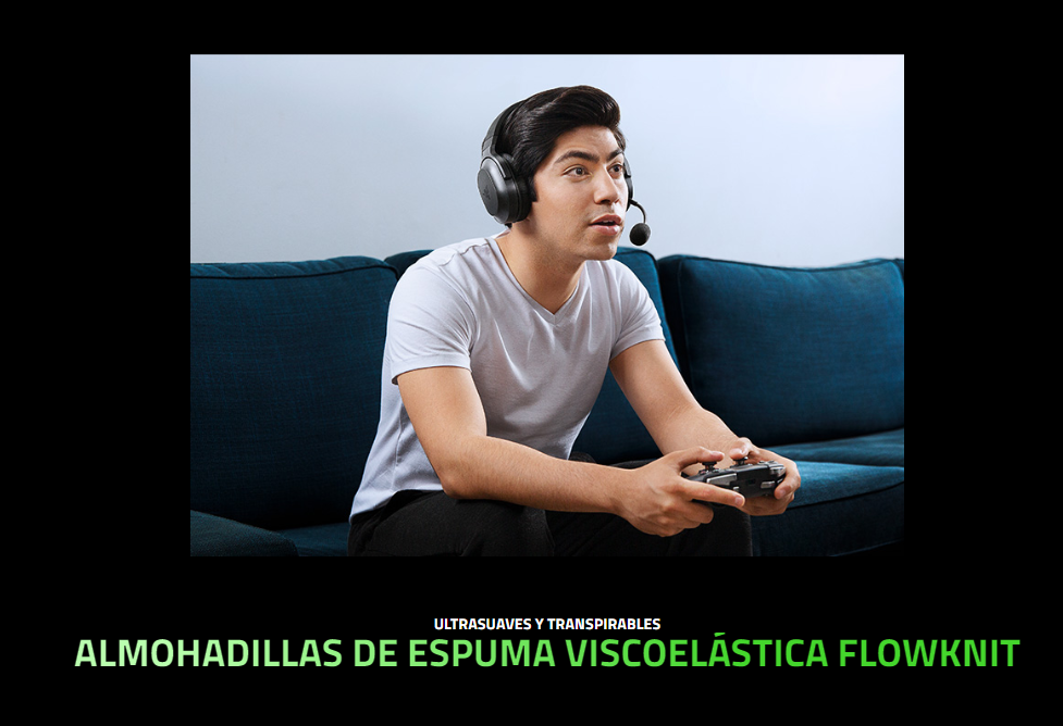 AUDIFONOS RAZER INALAMBRICOS BARRACUDA X