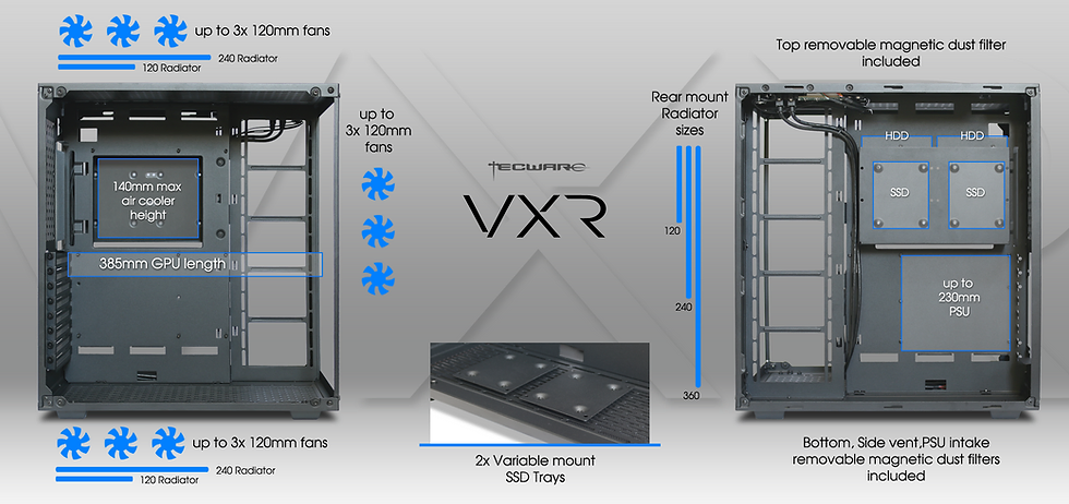 CASE TECWARE VXR
