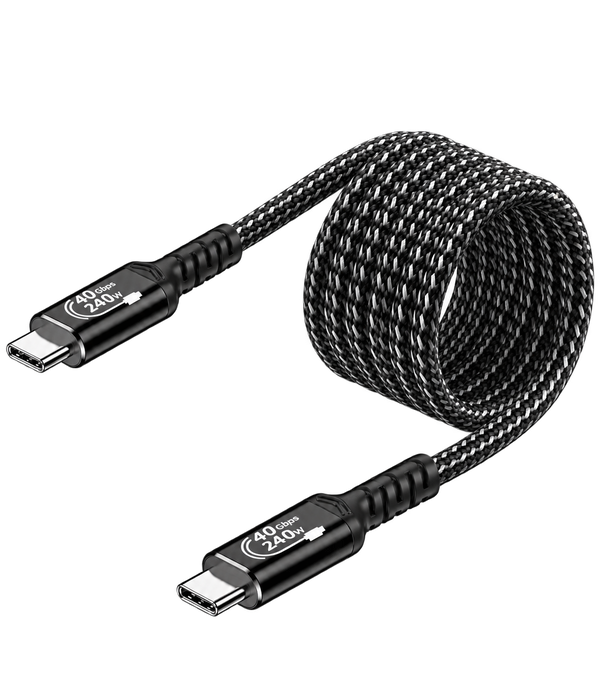 Cable USB4 JBTOP 40Gbps 240W 8K