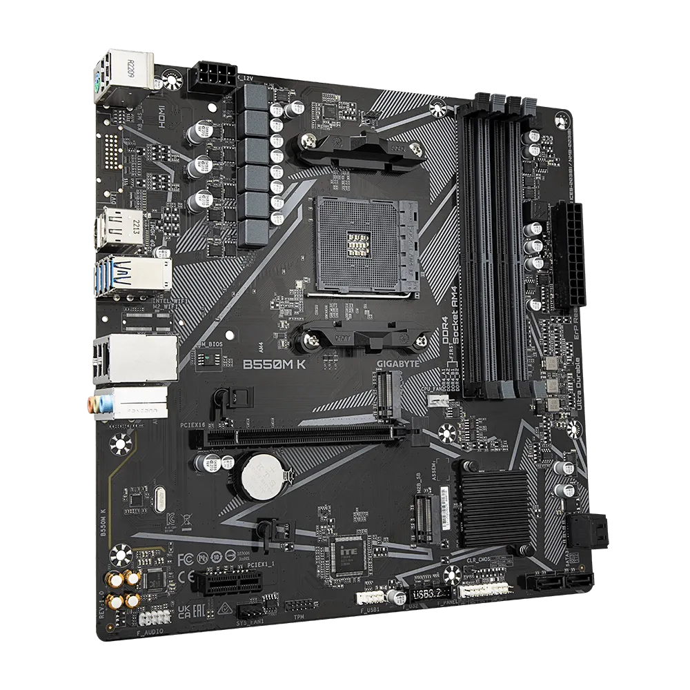 GIGABYTE B550M K (REV. 1.0)