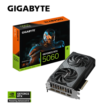 GIGABYTE GEFORCE RTX 5060 WINDFORCE 2X OC 8G