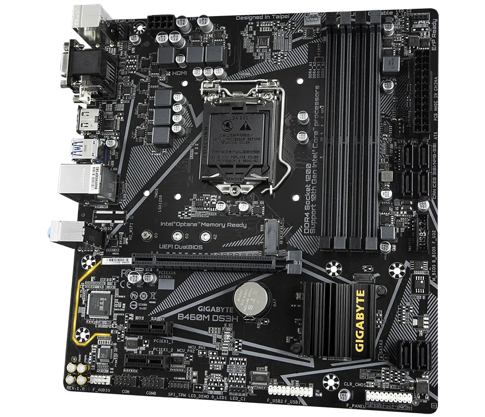 GIGABYTE B460M DS3H