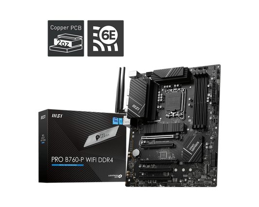 MSI PRO B760-P WIFI DDR4