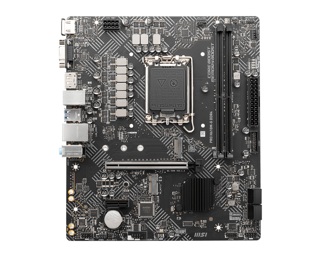 MSI PRO H610M-G