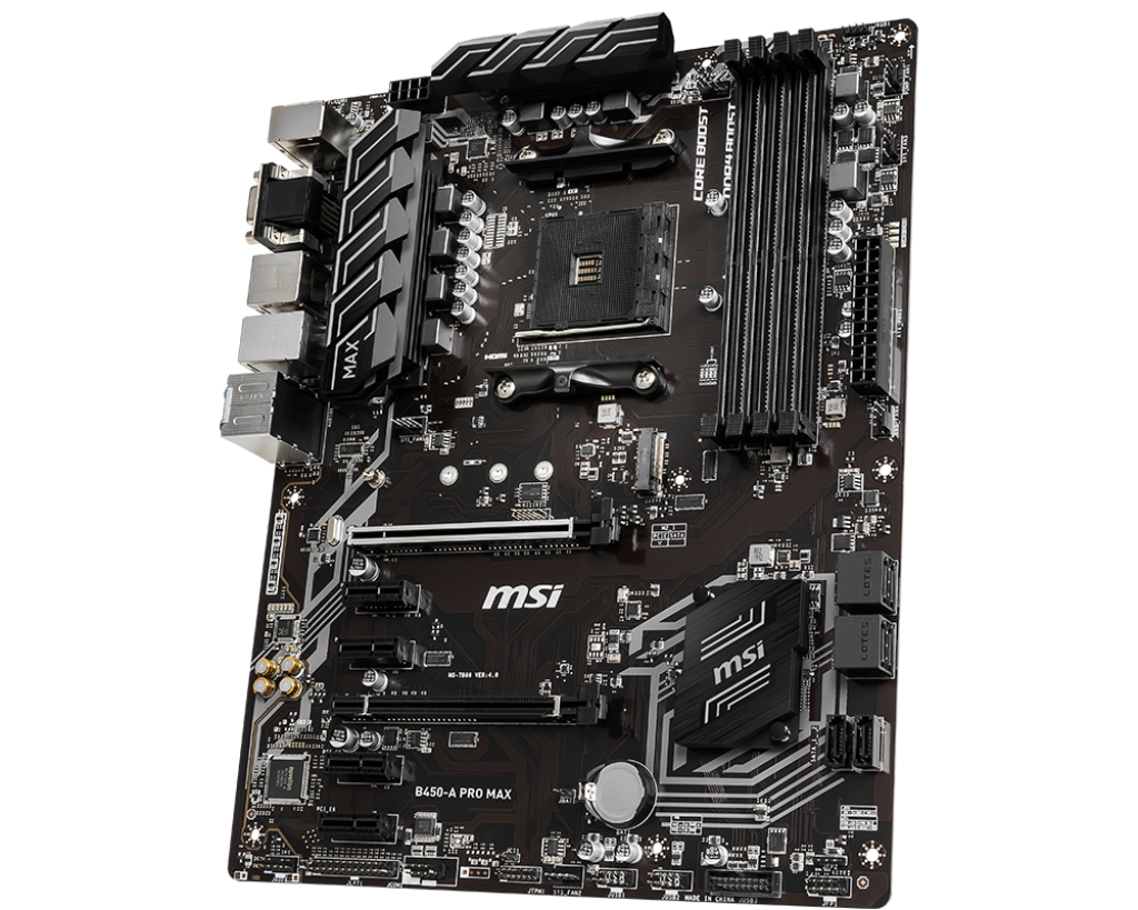 MSI B450-A PRO MAX