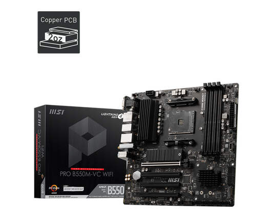 MSI PRO B550M-VC WIFI