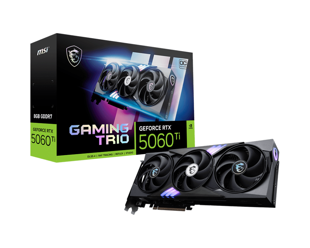 MSI GAMING TRIO GEFORCE RTX 5060 TI 8GB